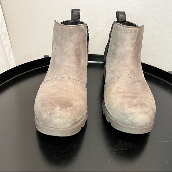 Sorel | Womens Emelie Chelsea Boots Quarry— WOMENS SIZE 7.5 - Picture 3 of 6